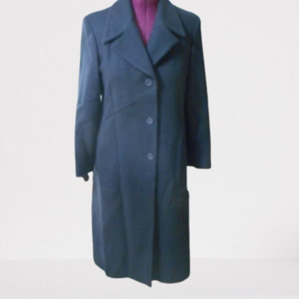 Maxi Coat NEW 100% Wool Size 12 Long Ankle Length